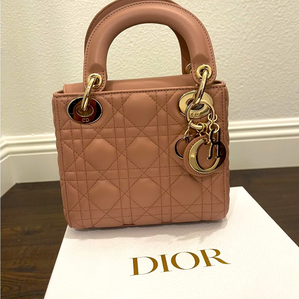 2022 mini lady Dior blush - Picture 5 of 5